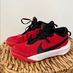 Red and Black Kids Sneakers